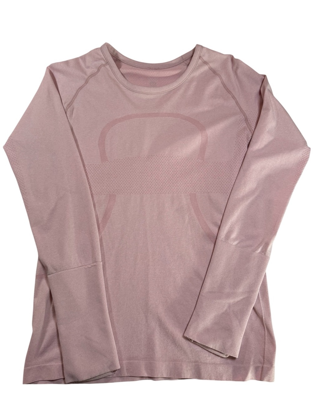 lululemon athletica Long Sleeve Top in Dusty Pink